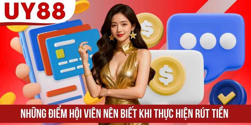 Những điểm hội viên nên biết khi thực hiện rút tiền